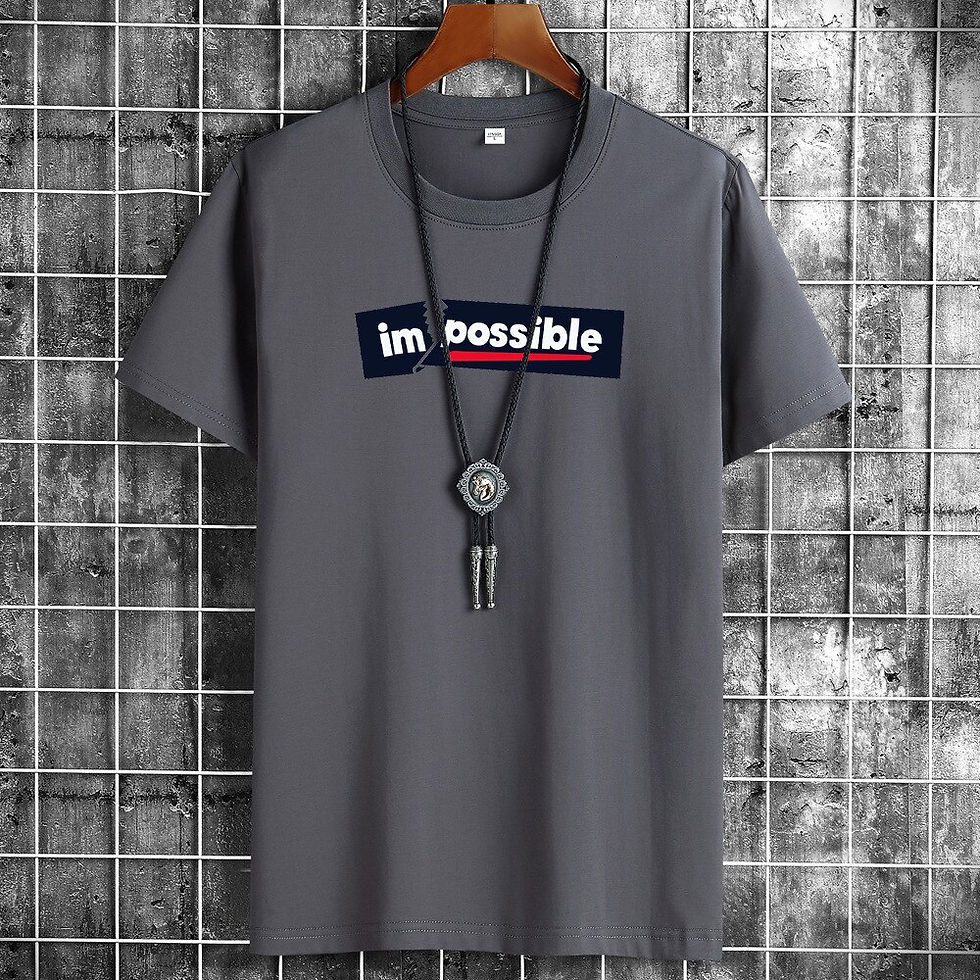 Thumbnail: JFUNCY Summer Male T-Shirts Oversized Short Sleeve T Shirts Man Casual Loose Co