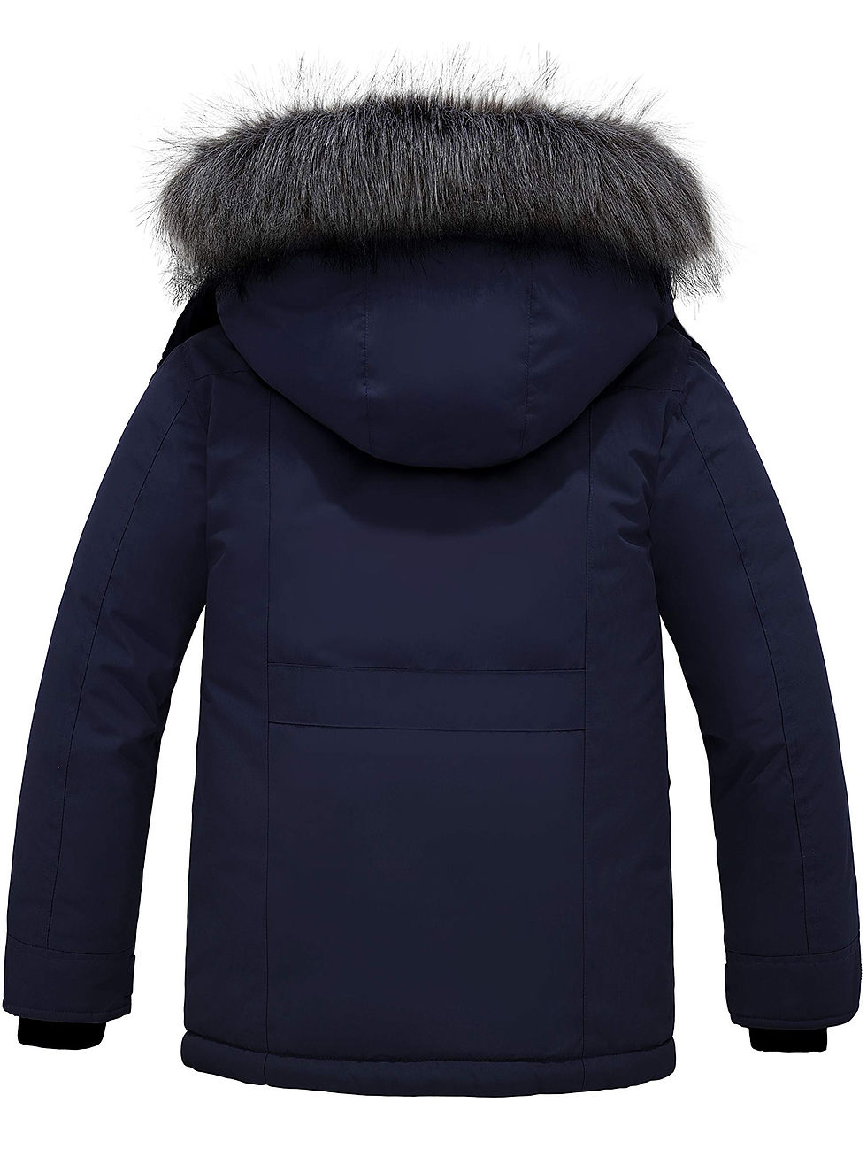 Thumbnail: ZSHOW Boy's Outdoor Warm Winter Coat Hooded Quilted Parka Thicken Puffer Jacket