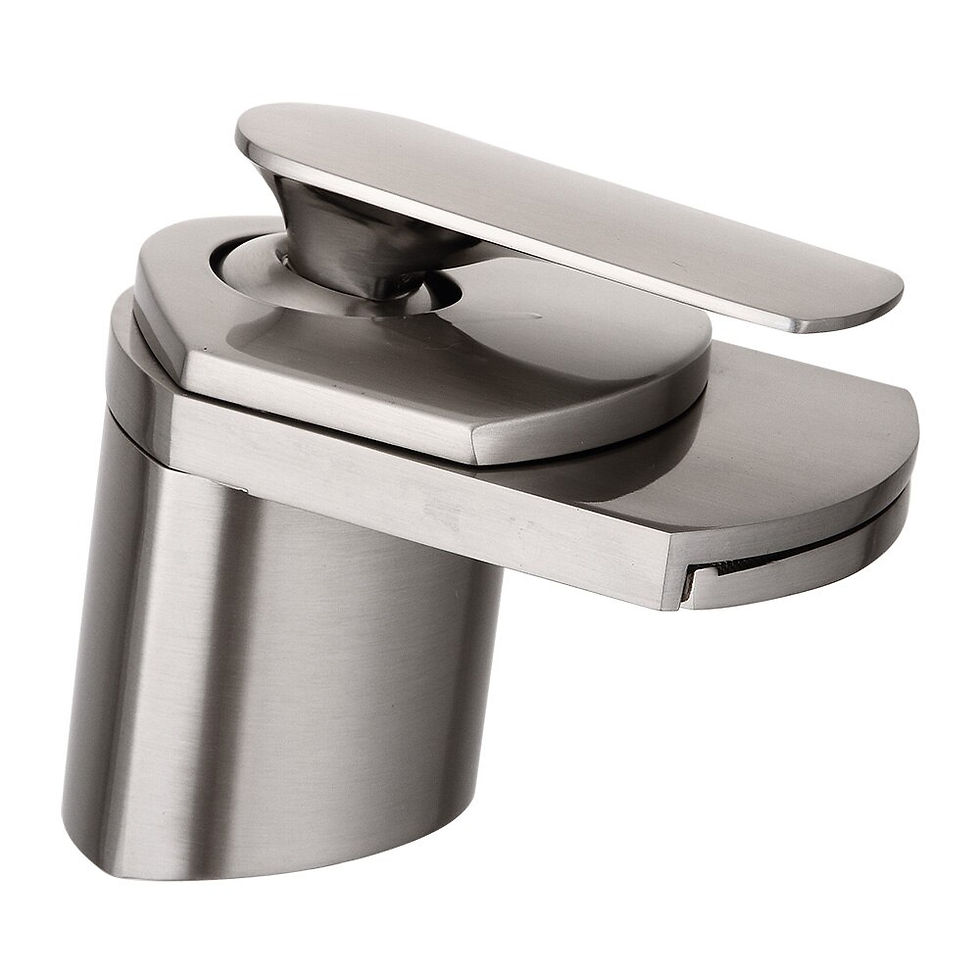 Thumbnail: BAKALA Toad All Brass Golden/Chrome Finished/Nickle Brushed Taps Deck Mounted B