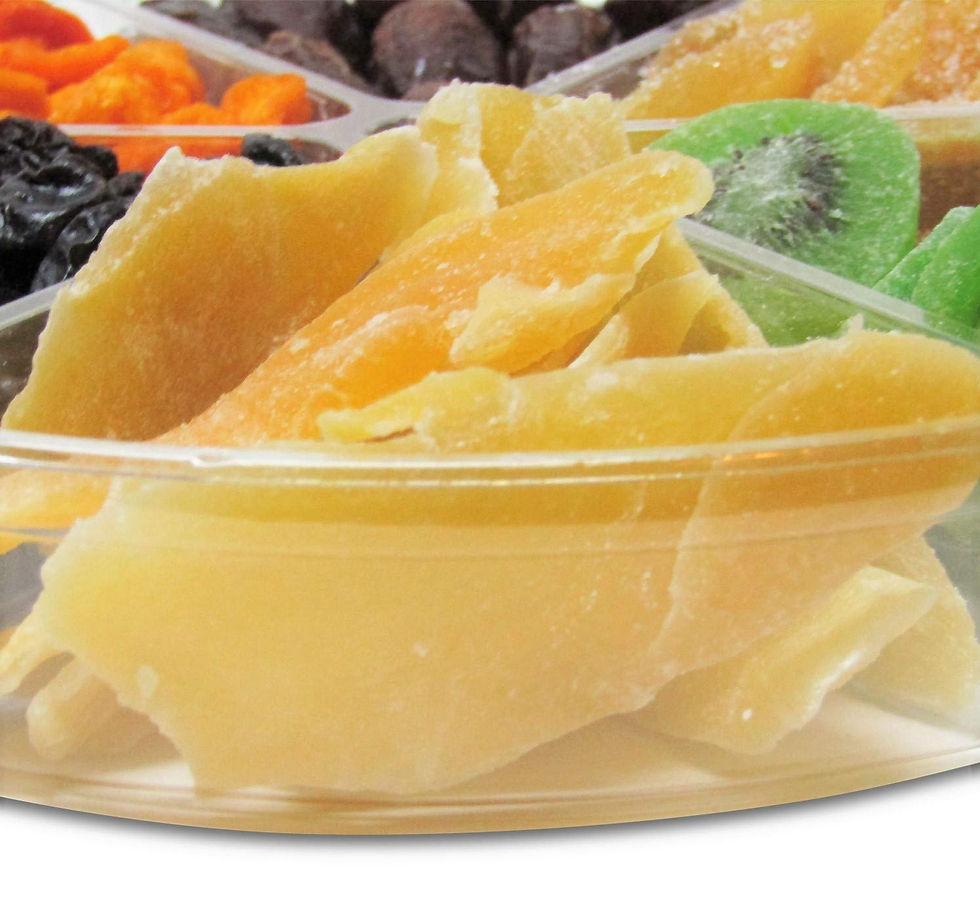 Thumbnail: It's Delish Gourmet Dried Fruit Variety 6 Part Easter Gift Set Gift Tray