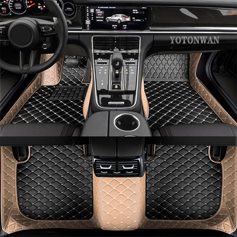 Miniature : YOTONWAN Color Custom Leather Car Floor Mat For Mercedes Benz All Models E Clas
