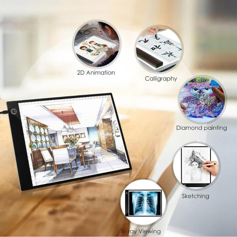 Miniatura: A4 Drawing Digital Graphic LED Writing Board Painting Tablet  Electronic Board