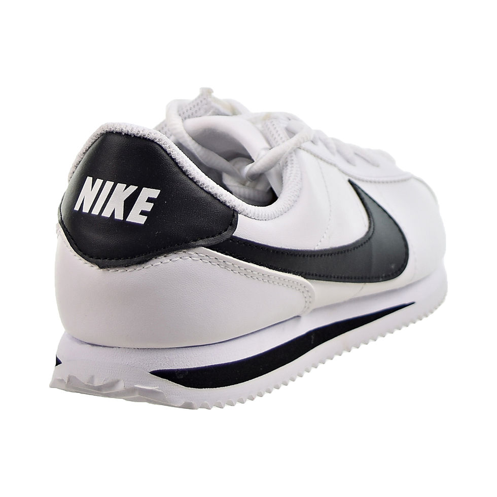 Miniature : Nike Cortez Basic SL (GS) Big Kids' Shoes White-Black 904764-102