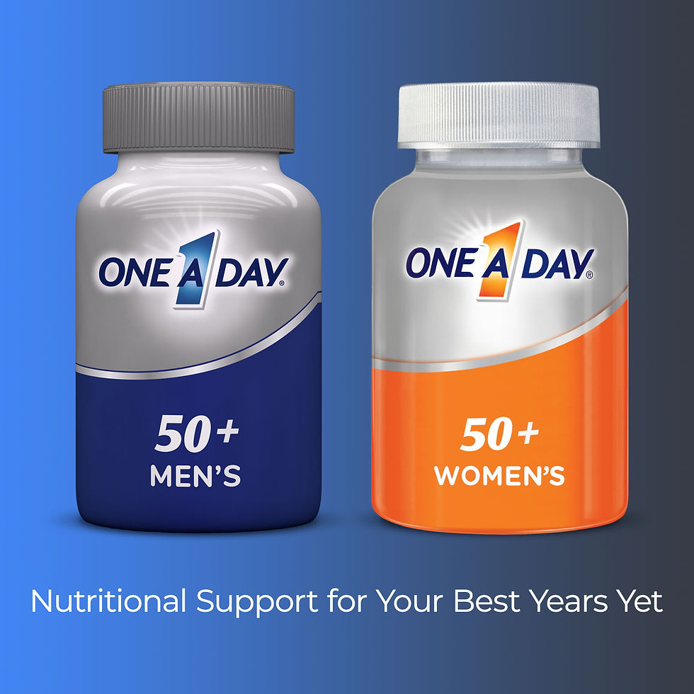 Miniature : One A Day Men's 50+ Multivitamin Tablets, Multivitamins for Men, 100 Ct Keto