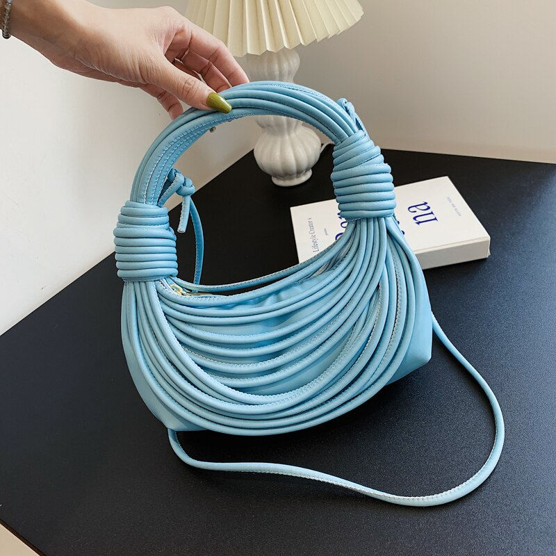 Miniatura: Luxury Gold Silvery Women Handbags Pu Leather Shoulder Crossbody Bag Fashion De