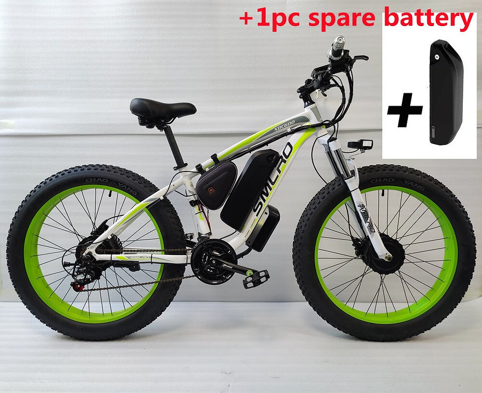 Thumbnail: 2000W Double Motor Powerful Electric Bicycle Smlro XDC600 Pro 48V 22.4Ah 35MPH 