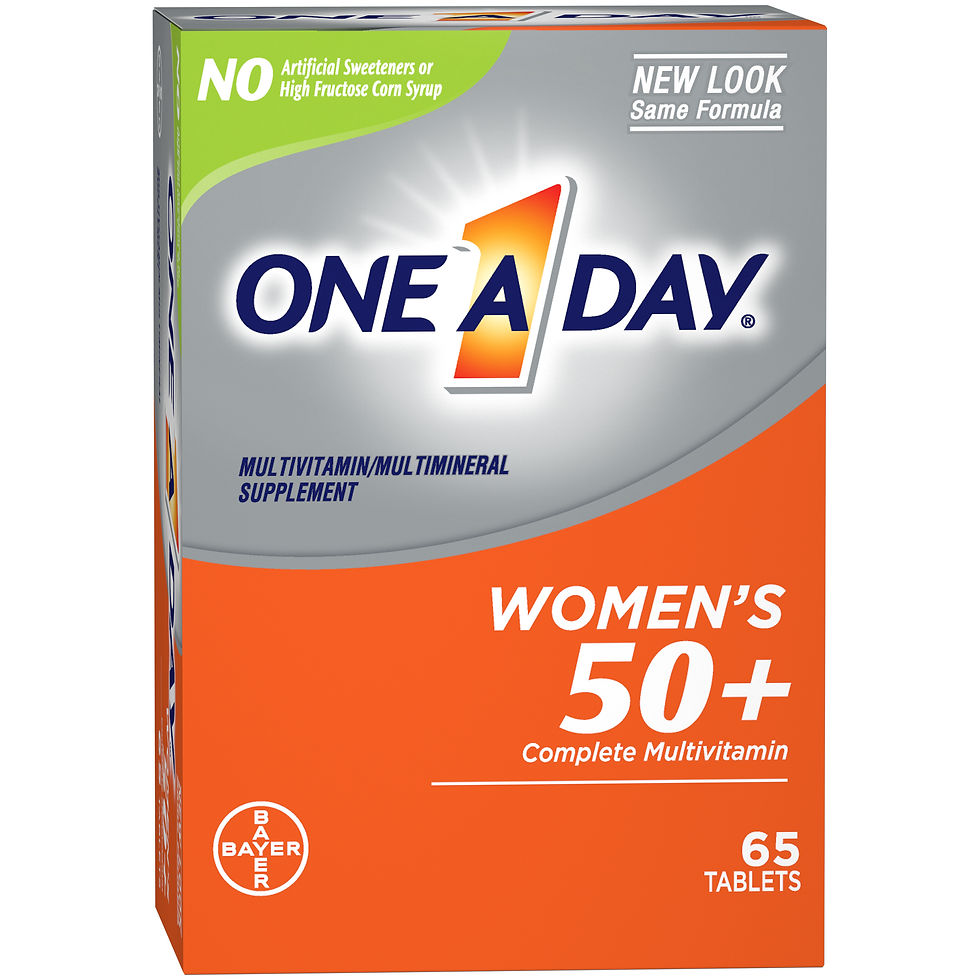 Miniature : One A Day Women's 50+ Multivitamin Tablets, Multivitamins for Women, 65 Ct