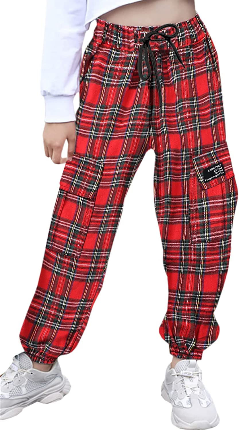 Thumbnail: SANGTREE Girls & Women's Cargo Jogger Pants, 3 Years - Women 3XL