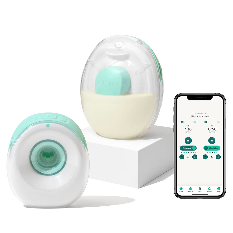 Miniaturbild: Willow Pump Wearable Breast Pump | New Willow Go™ Hands Free, Cord Free Double 
