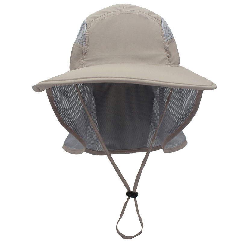 Thumbnail: Outfly Summer Sun Hat Men Women Multi-Functional UV Wide-Brimmed Fisherman Hat 