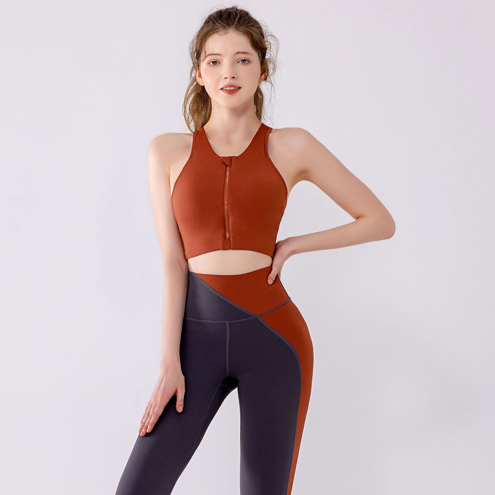 Thumbnail: Sports Sets Women Soft Gym Fitness Suits Yoga Clothing High Stretchy Workout Ac