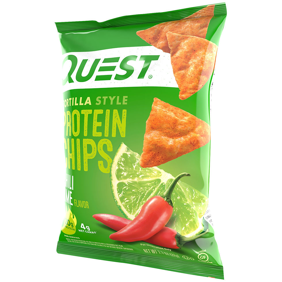 Miniature : Quest Nutrition, Tortilla Style Protein Keto Chips, Low Carb, High Protein, Chi