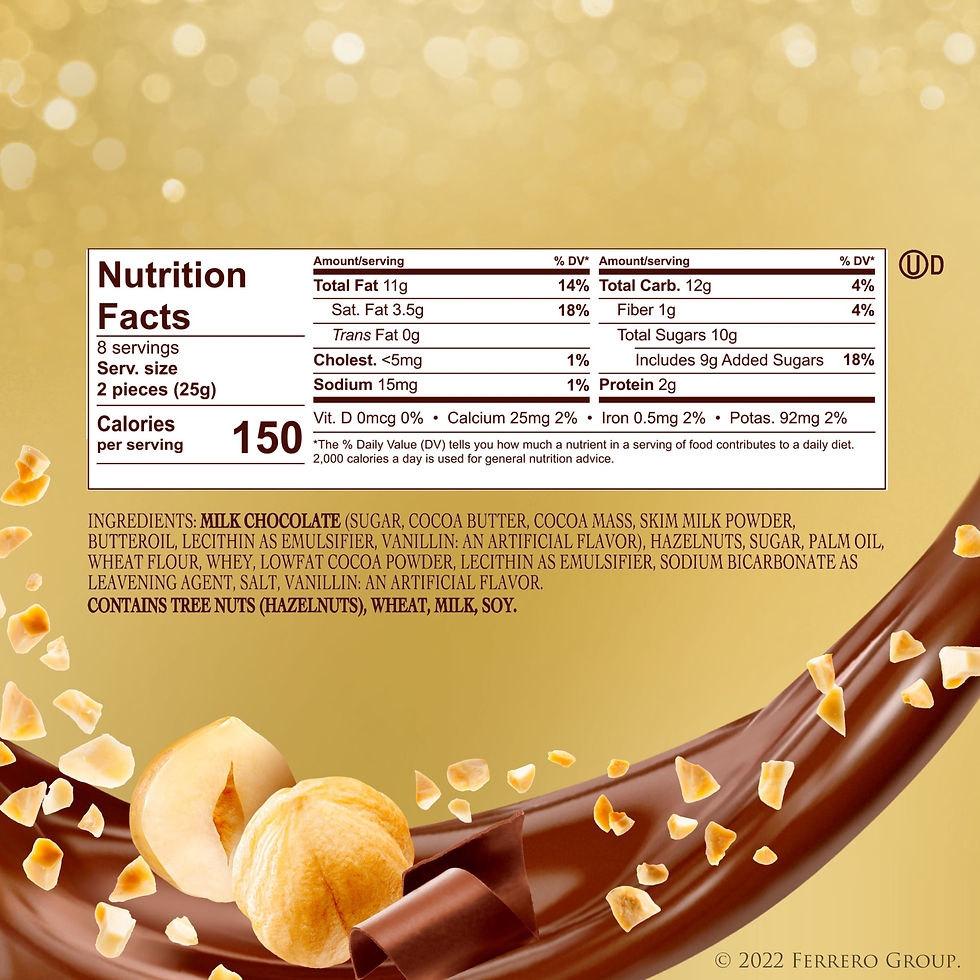 Miniature : (16 Count) Ferrero Rocher Premium Gourmet Milk Chocolate Hazelnut, Individually