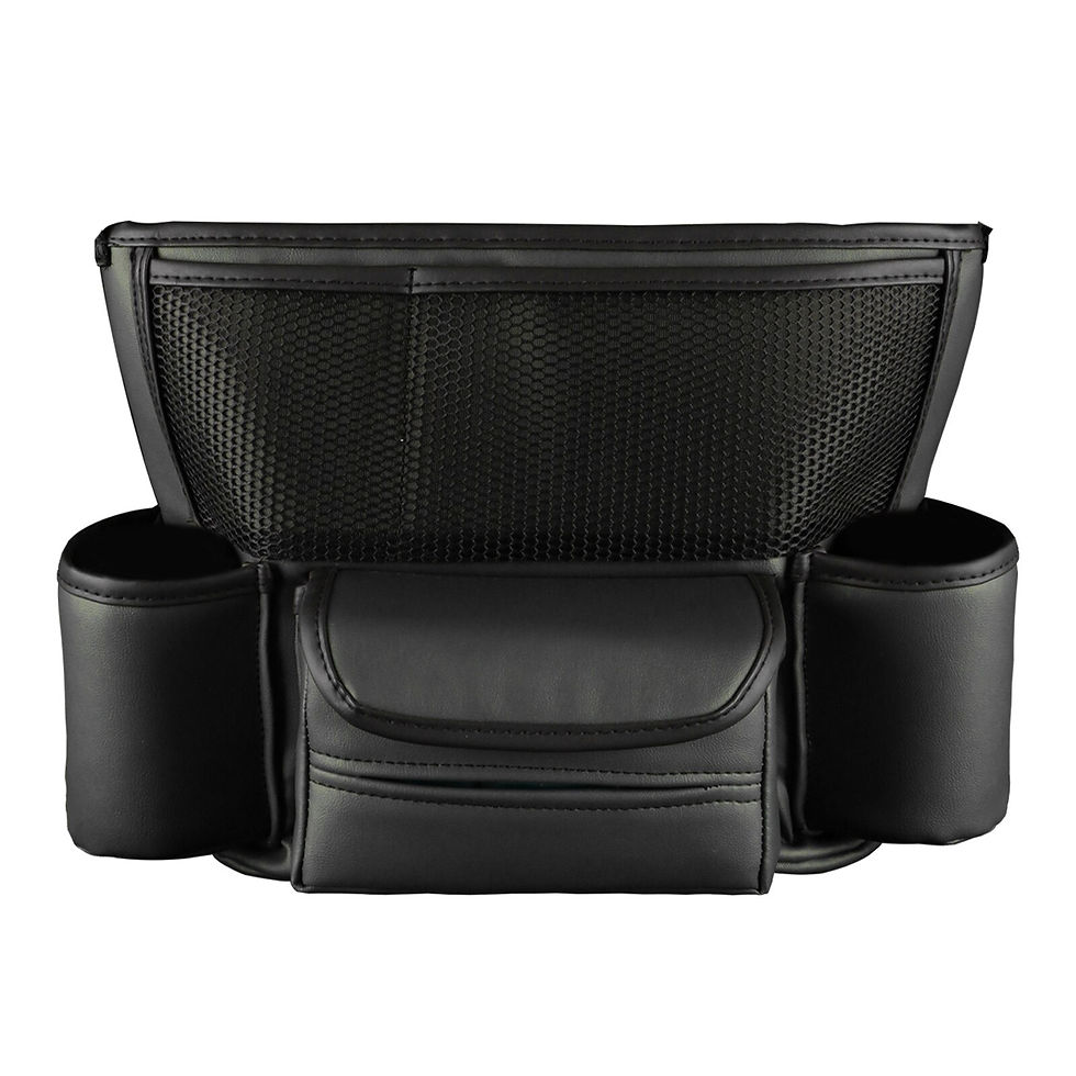الصورة المصغرة: Mintiml® Car Large Capacity Pu Storage Bag Car Front Seat Middle Storage Bag Au