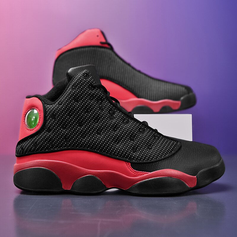 Thumbnail: New Arrival Retro Basketball Shoes Men Breathable Confortable Sports Shoes Unis