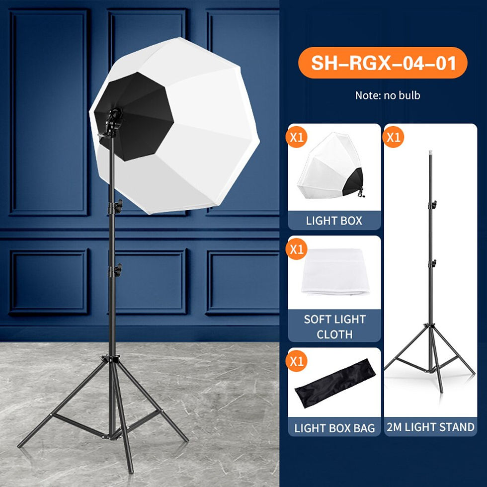 Miniaturbild: SH Photo Studio Kit Softbox Speedlite Portable Octagon Umbrella Softbox With Tr