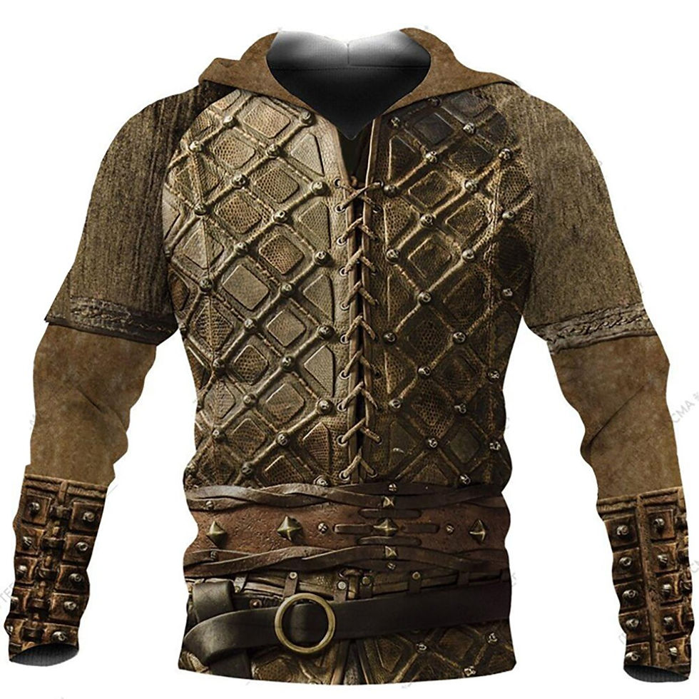 Thumbnail: Autumn Hoodie Men 3d Viking Skull Print Sweatshirts Hoodies 2022 Fashion Casual