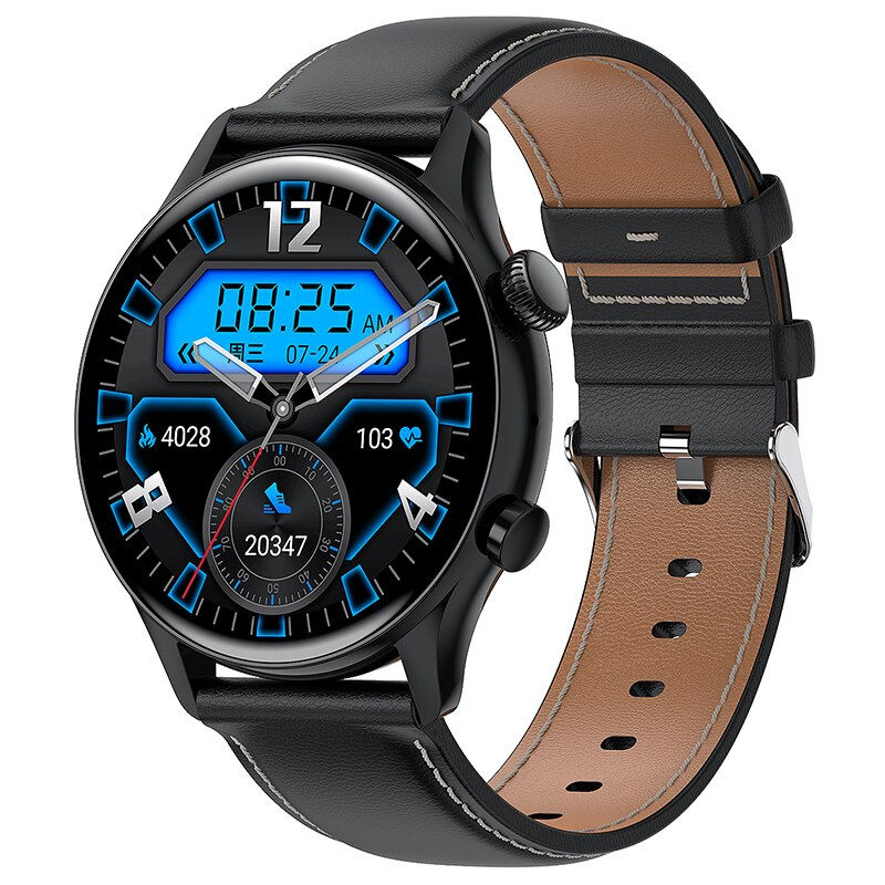 Thumbnail: 2022 NFC Smart Watch Men 390*390 Screen Always Display The Time Bluetooth Call 