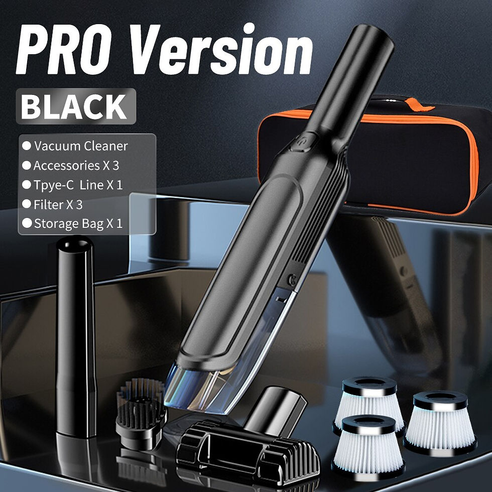 Thumbnail: Latest Car Vacuum Cleaner Strong Handy Wireless Vacuum Home  Car Portable Vacuu