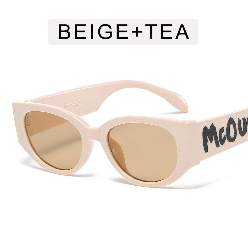 Thumbnail: INS Cat Eye Women Sunglasses Vintage Brand Designer Sunglasses Women Luxury Mcq