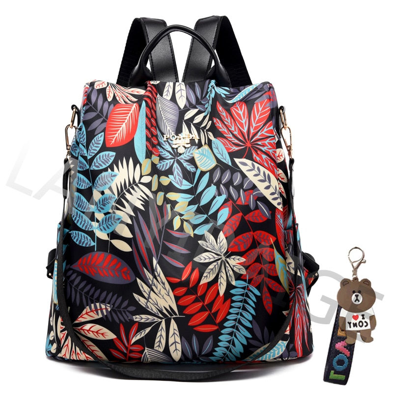 Miniatura: Fashion Women Large Capacity Women Backpack School Bags for Teenage Girls