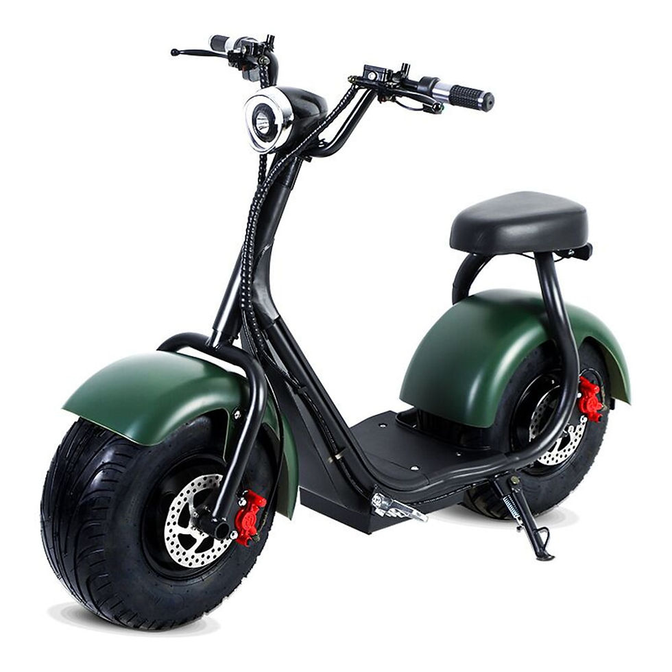 Miniature : Citycoco Lithium Electric Motorcycle 60V Battery Car  Export Adult Electric Bic