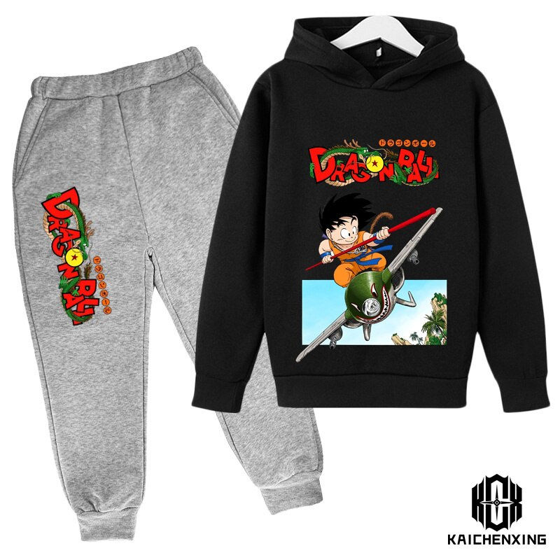 Thumbnail: Spring Autumn Children Cartoon Cartoon Dragon Ball Hoodie Kids Fashion Cotton S