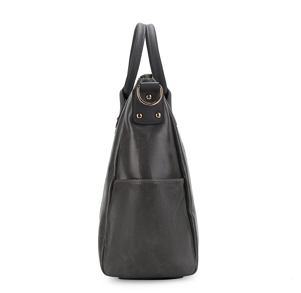 Miniature : MKF Collection Zori Vegan Leather Women's Tote Bag by Mia K with pouch and wall