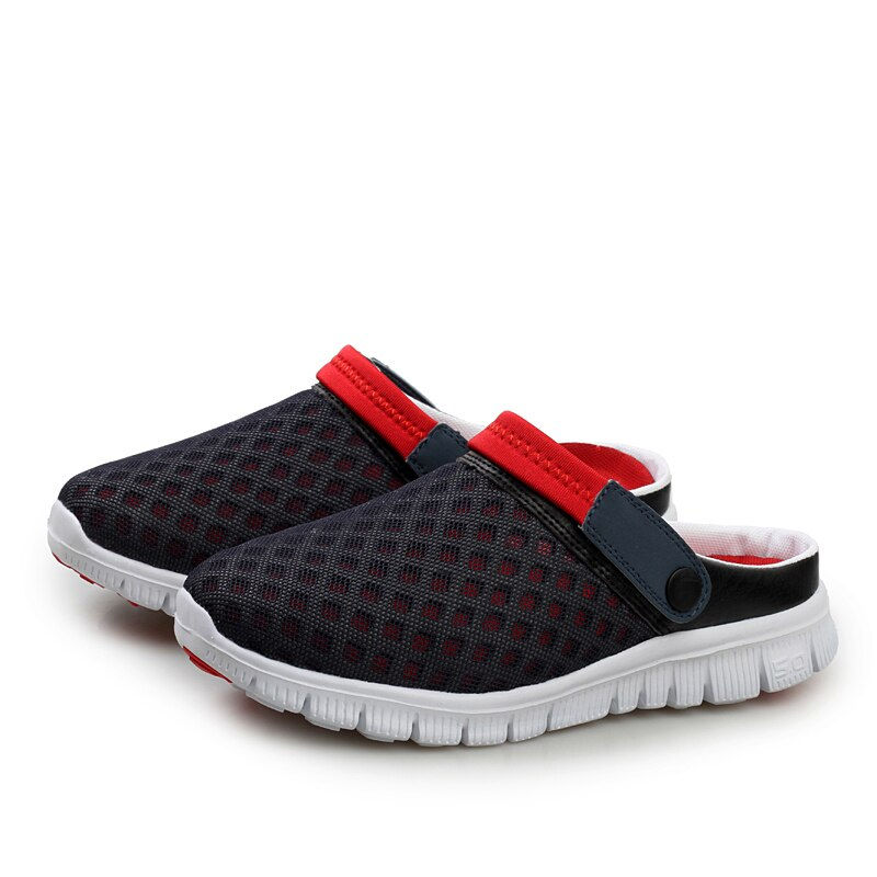 Miniature : New Men Summer Shoes Slip-on Clogs Water Sandals Breathable Light Jogging Sneak