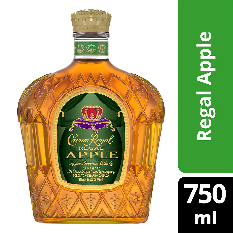 Thumbnail: Crown Royal Regal Apple Flavored Whisky, 750 mL, 35% ABV