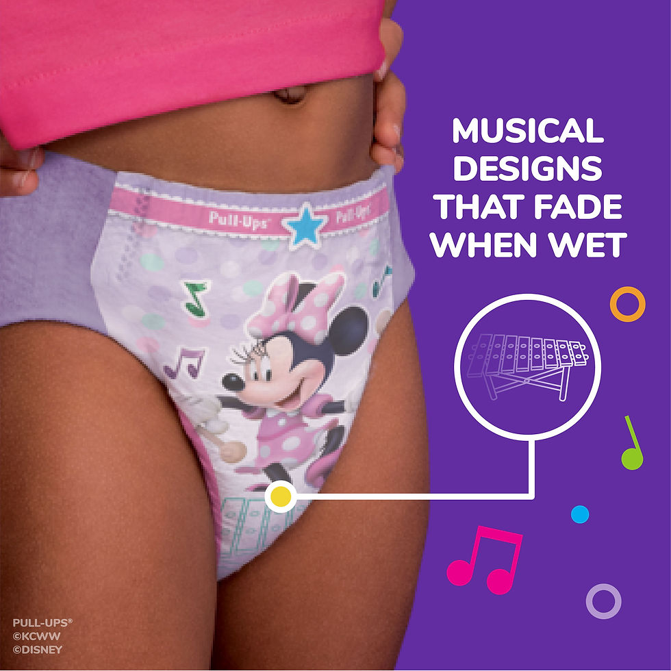 Miniaturbild: Pull-Ups Girls' Potty Training Pants Size 4, 2T-3T, 94 Ct