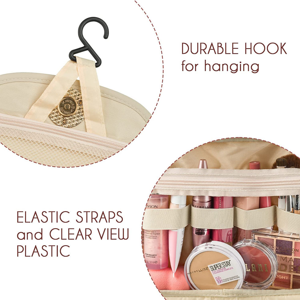 Miniatura: CHANDELLI Makeup Travel Bag & Makeup Organizer Bag Are Great Makeup Bags for Wo