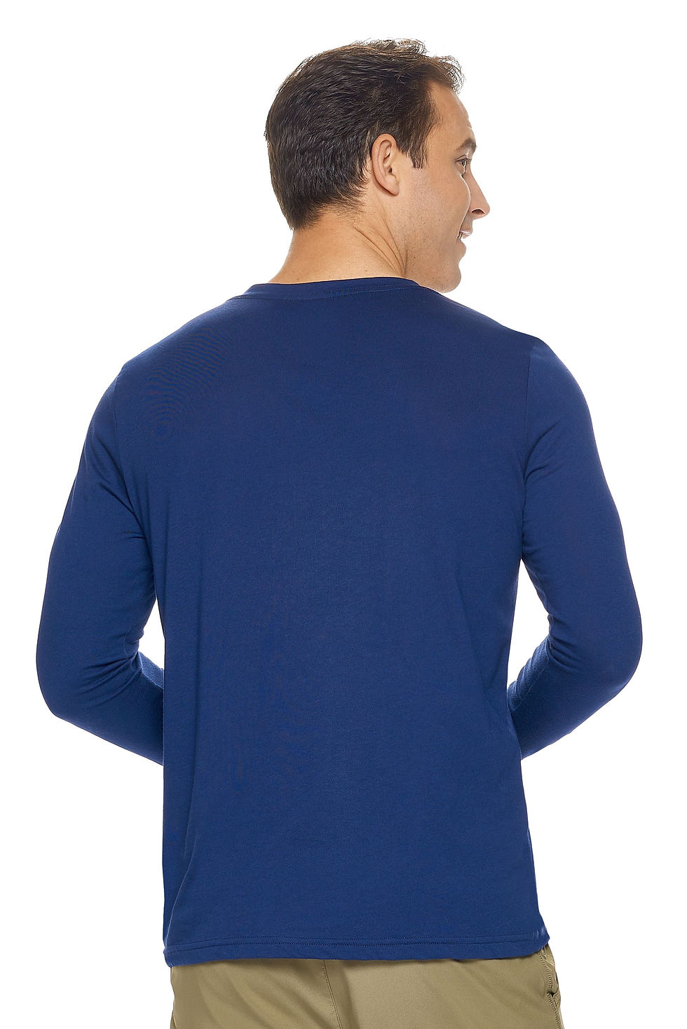 Miniatura: MoCA™ V-Neck Long Sleeve Tee 🇺🇸🍃
