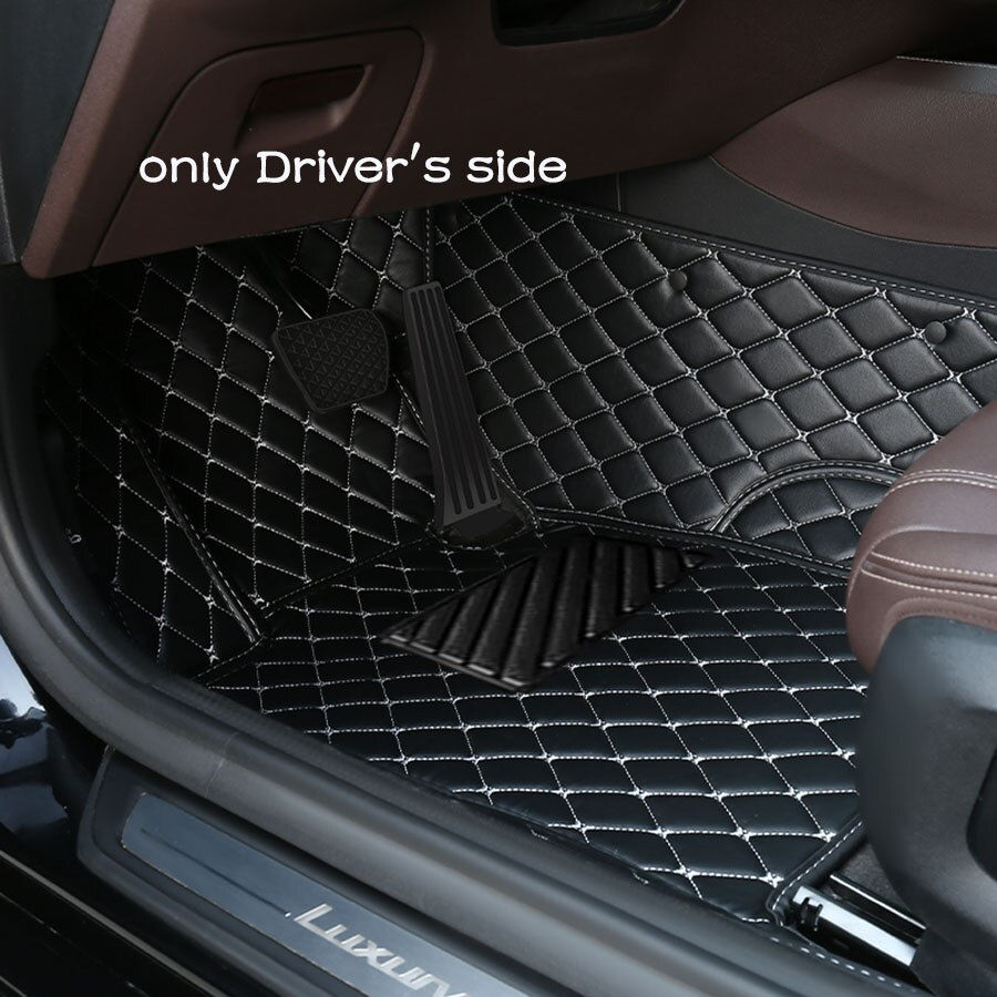 Miniature : Custom Leather Diamond Car Mat For Peugeot All Model 4008 RCZ406 408 308 508 30