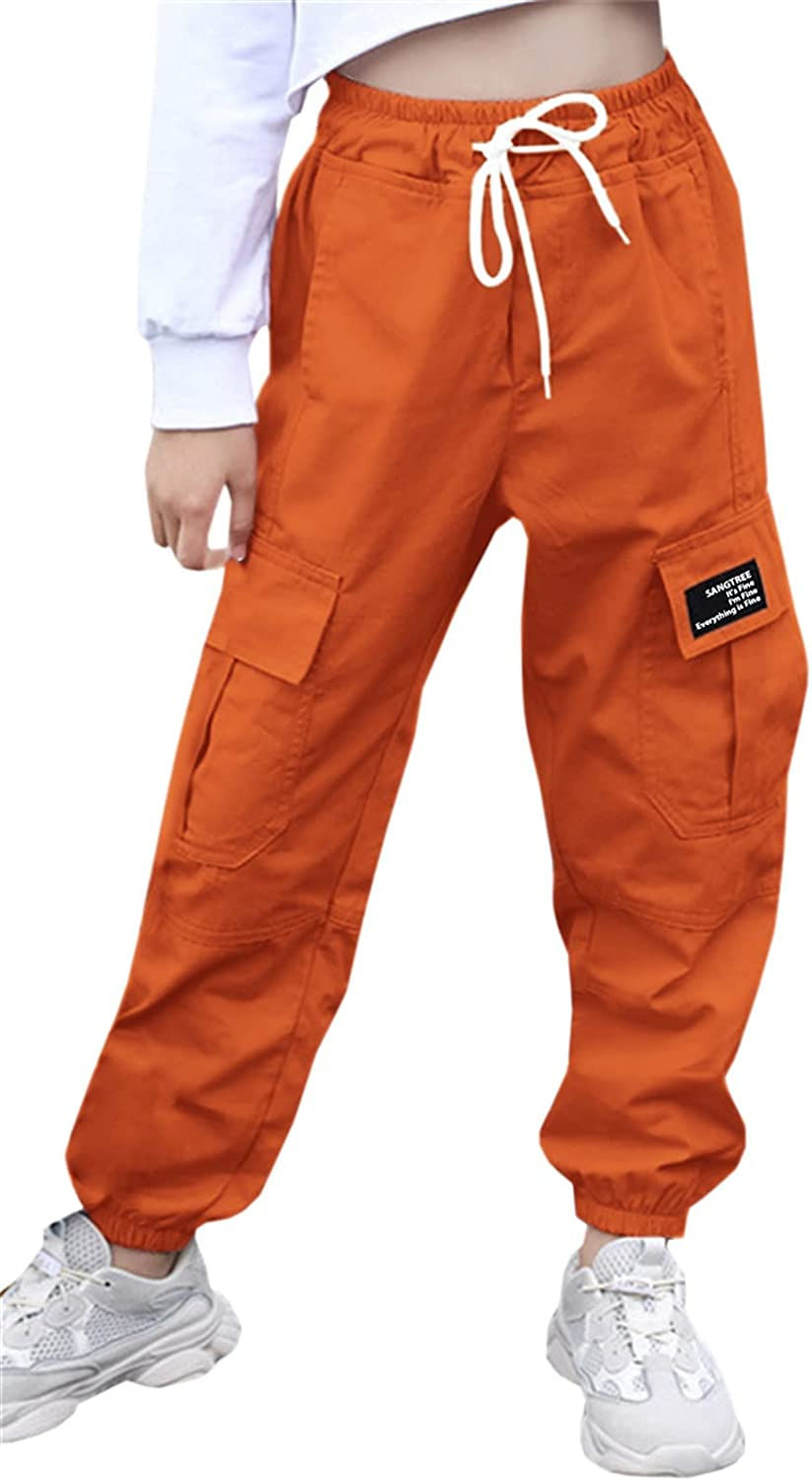 Thumbnail: SANGTREE Girls & Women's Cargo Jogger Pants, 3 Years - Women 3XL
