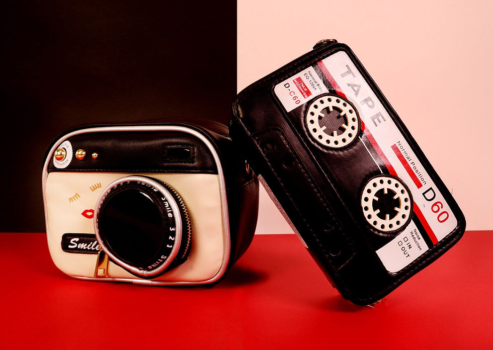 Miniatura: Play a Tune Cassette Tape Handbag