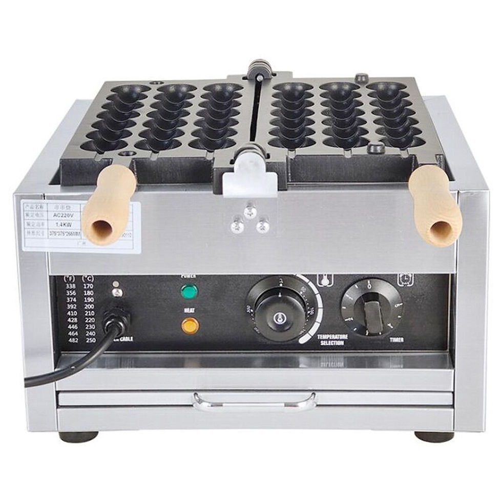 Thumbnail: 110V/220V 1500W Commerical Candied Haws Electric Waffle Maker Skewers Waffle Ma