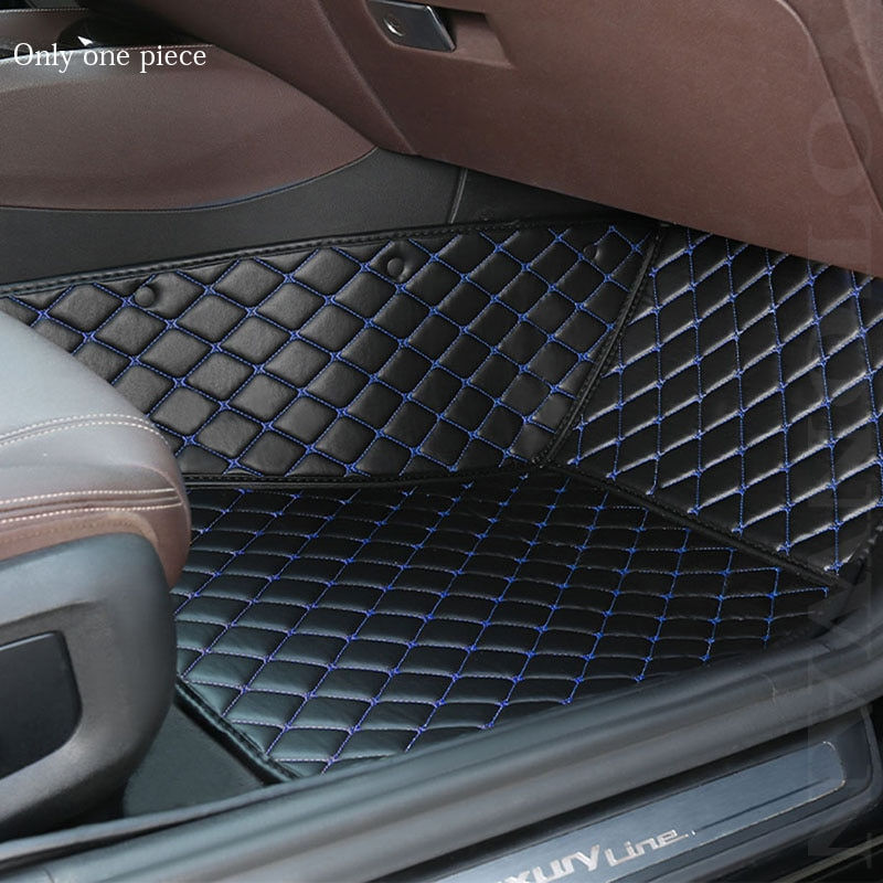 Miniature : YOTONWAN Custom Leather Car Foor Mat 100％ For Genesis GV70 GV80 GV90 Waterproof