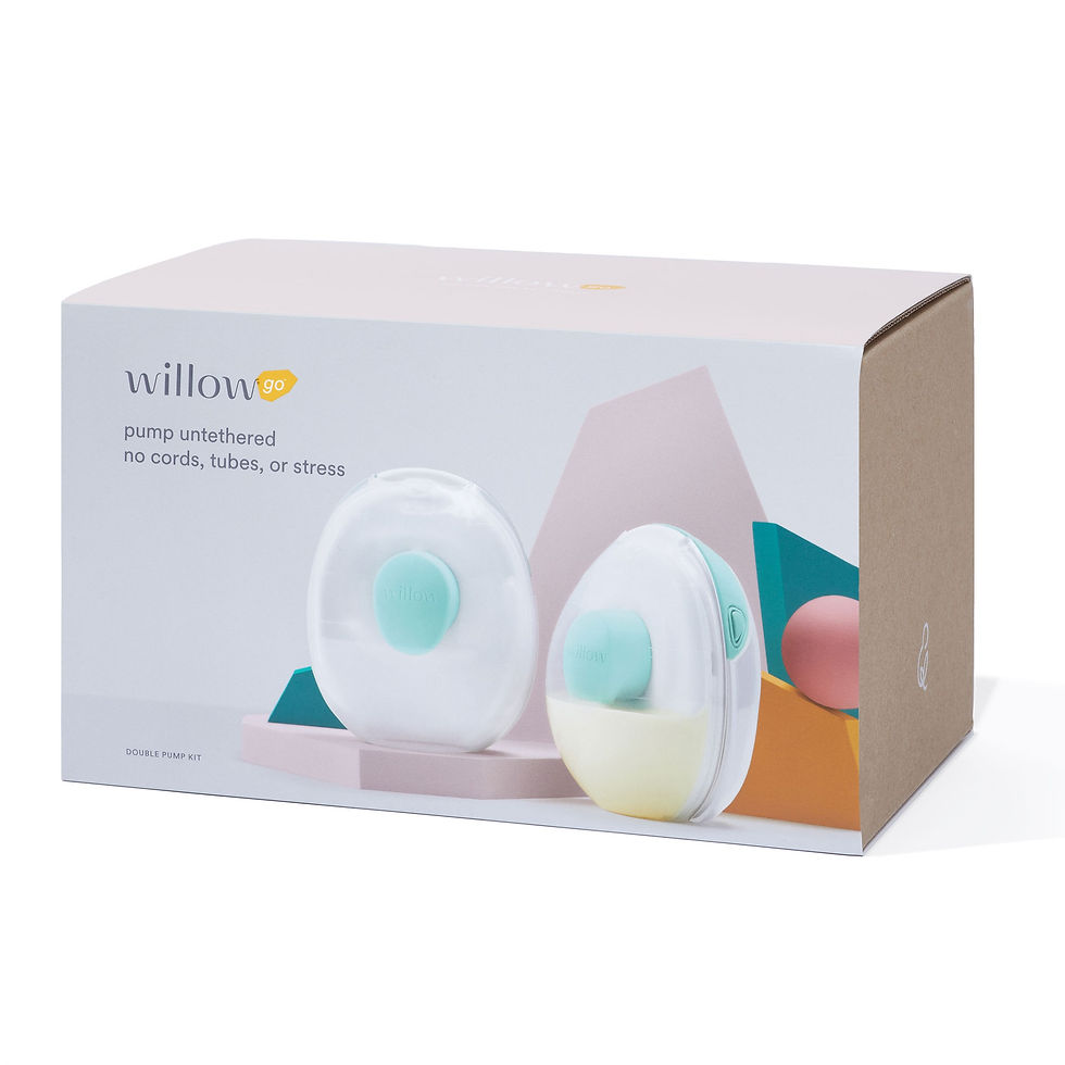 Miniaturbild: Willow Pump Wearable Breast Pump | New Willow Go™ Hands Free, Cord Free Double 