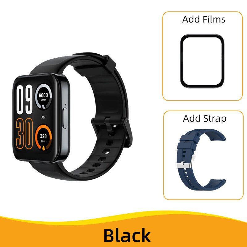 Thumbnail: Global Version Realme Watch 3 Pro Smart Watch 1.78'' AMOLED Display Blood Oxyge