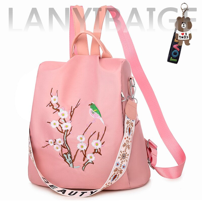 Miniatura: Fashion Women Large Capacity Women Backpack School Bags for Teenage Girls