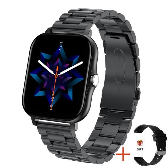 Thumbnail: For Xiaomi Samsung Android Phone 1.69" Color Screen Full Touch Custom Dial Smar