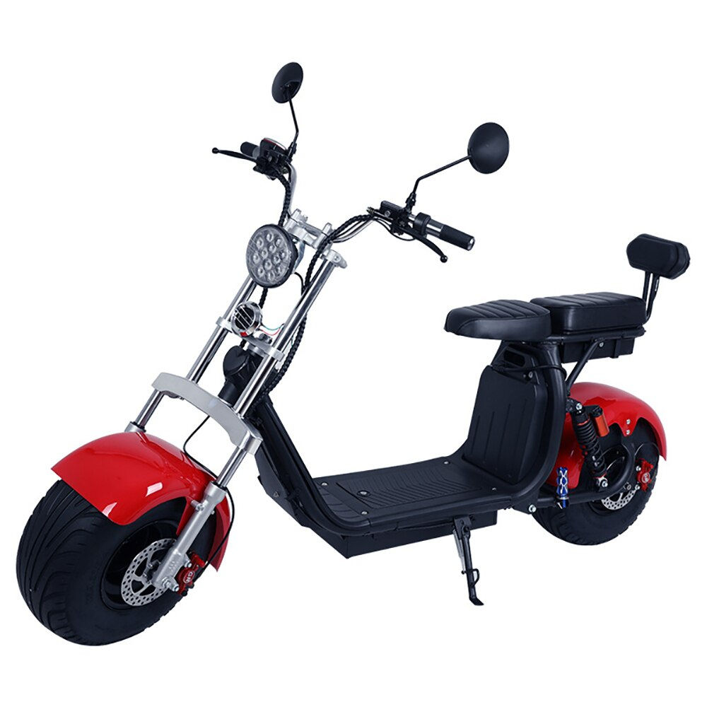 Adult Electric Motorcycle 1500W Powerful Motor Max Speed 35KM/H 60V12AH Battery