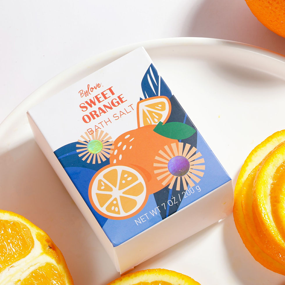 Thumbnail: Bath Gift Basket Sets for Women, 10 Pcs Sweet Orange Scent Holiday Beauty Mothe