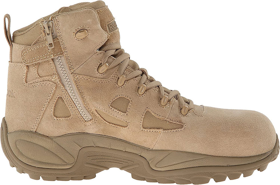 Thumbnail: Reebok Work Men's Rapid Response RB8678 Safety Boot,Black
