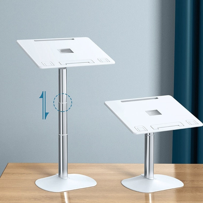 Miniaturbild: Height Adjustable Laptop Stand Ergonomic Laptop Riser Portable Bed Lapdesk Tray