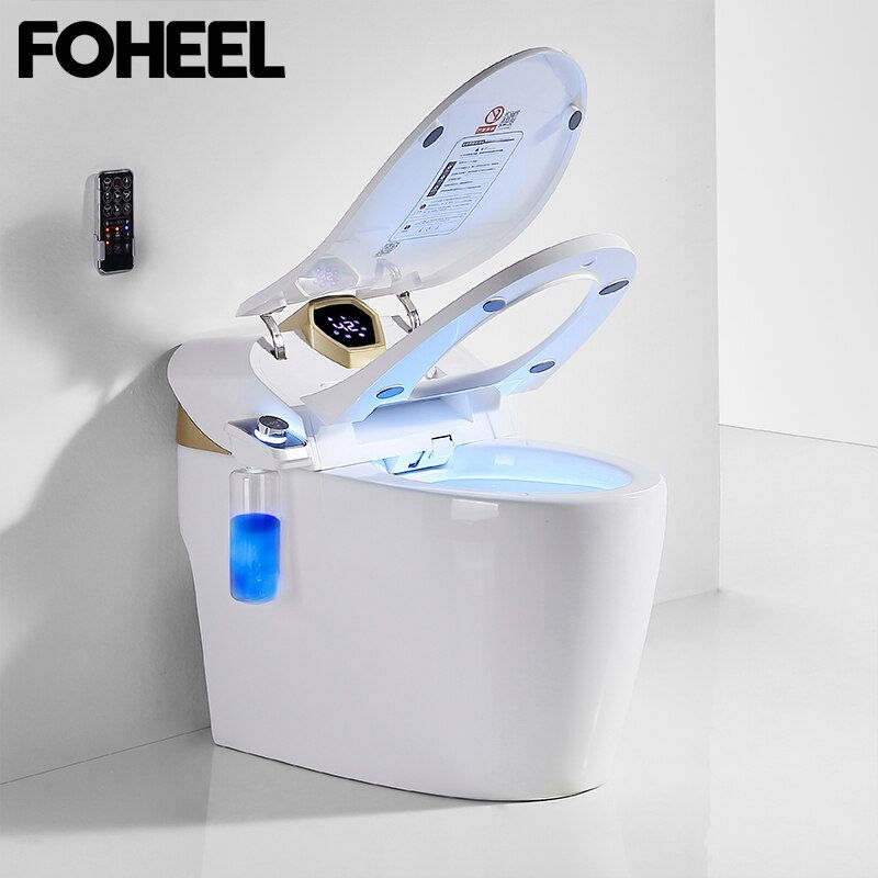 Thumbnail: FOHEEL Intelligent Toilet Bubble Care for Lday Automatic One-Piece Smart Toilet
