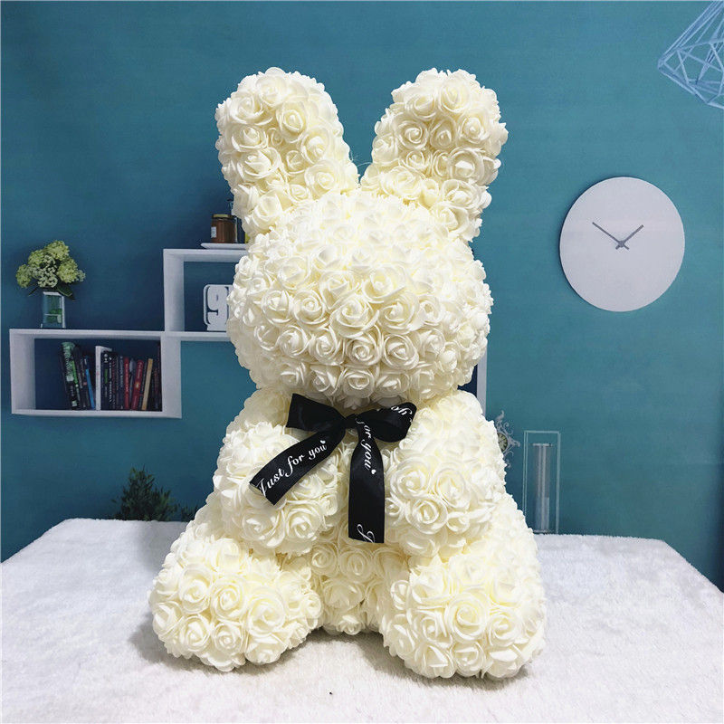 Thumbnail: Valentine gift Rose Rabbit Flower  Rose Valentines Day Gift