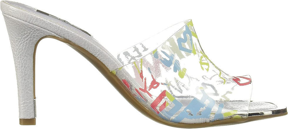 Thumbnail: DKNY Women's Open Toe Fashion Pump Heel Sandal