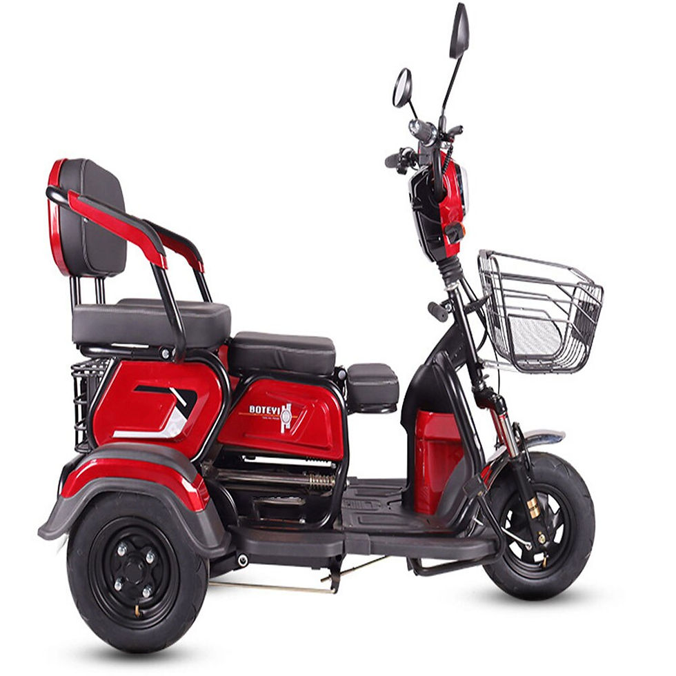 الصورة المصغرة: Road Legal Motorcycle 800W 60V 20A Electric Tricycle with Lithium battery Three